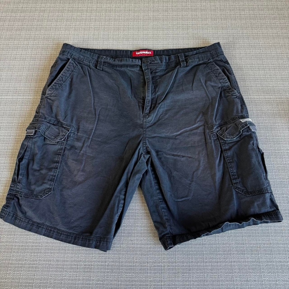 UnionBay navy cargo shorts